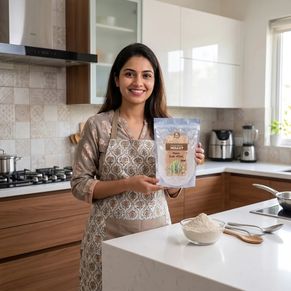 Pure & Natural Kodo Millet Flour - 500g, photo 4